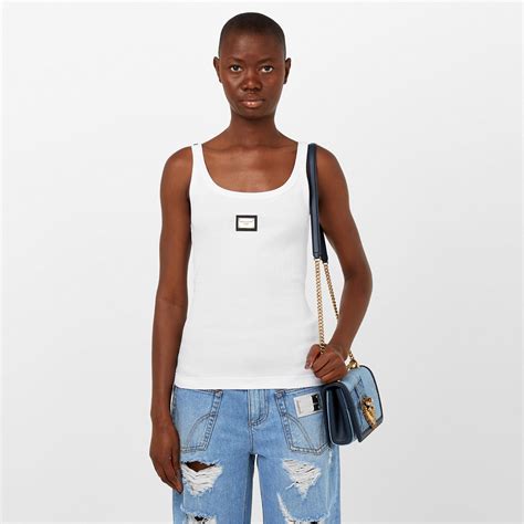 dolce gabbana top 10|dolce & gabbana tank top.